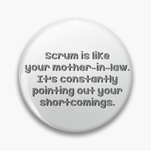 Item preview, Scrum - Mother-in-Law - White Background designed and sold by Amerant.