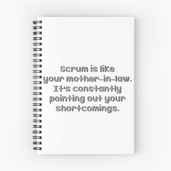 Item preview, Scrum - Mother-in-Law - White Background designed and sold by Amerant.