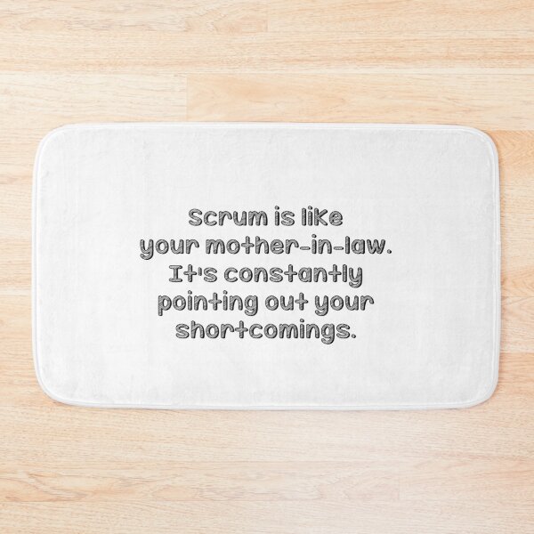 Item preview, Scrum - Mother-in-Law - White Background designed and sold by Amerant.