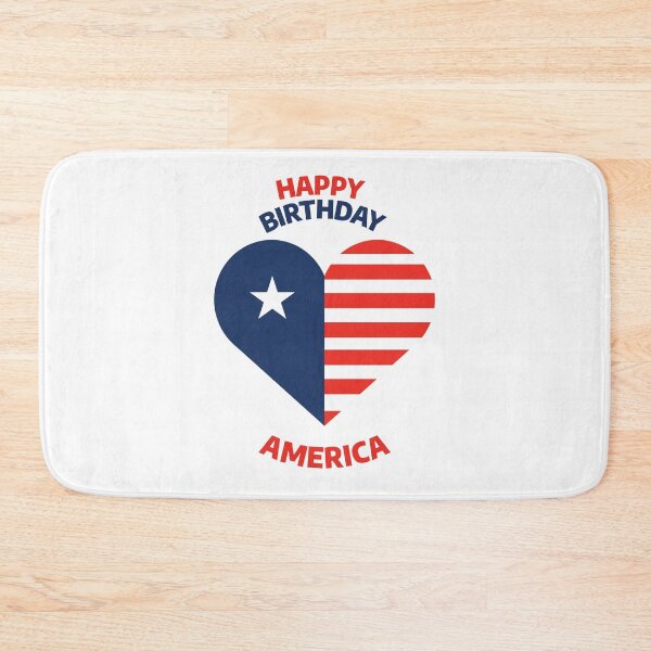 Item preview, Happy birthday America! Happy fourth July! designed and sold by basileiossav.