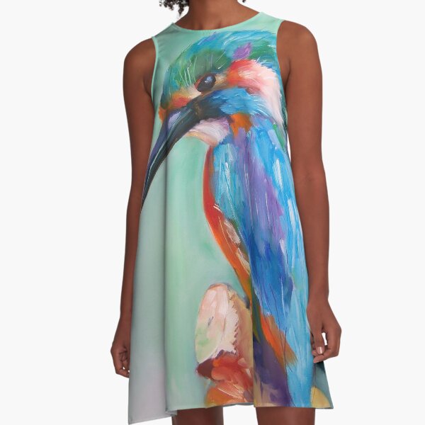King fisher A-Line Dress