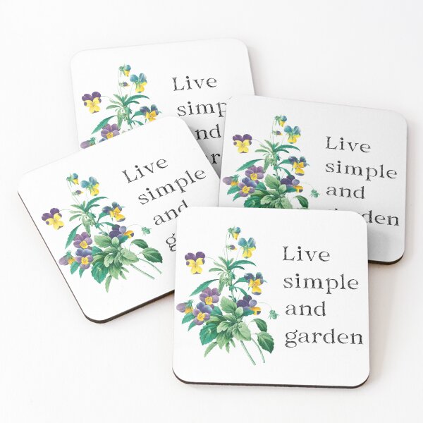 Item preview, Live Simple and Garden designed and sold by onepony.