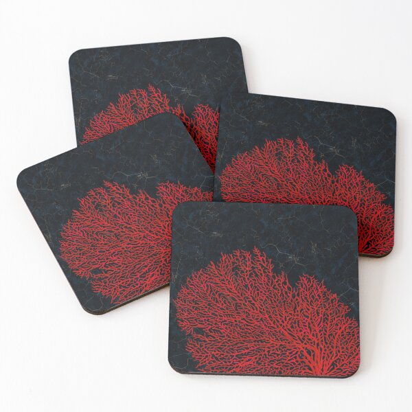 Item preview, Sea Red Fan Coral designed and sold by k9printart.