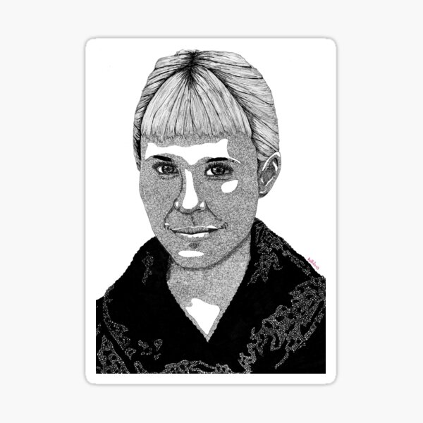 Item preview, Jillian Geurts cross-hatching print  designed and sold by tallula03.