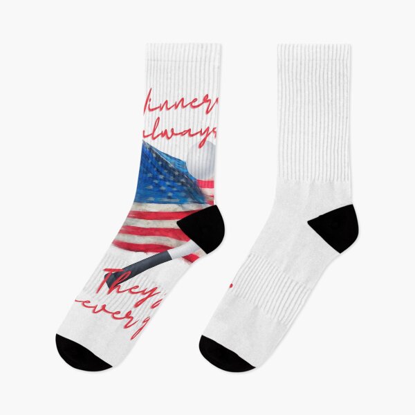 Item preview, Winners don't always win...They just never give up Lacrosse American Flag Lax 4th of july designed and sold by wanasak.
