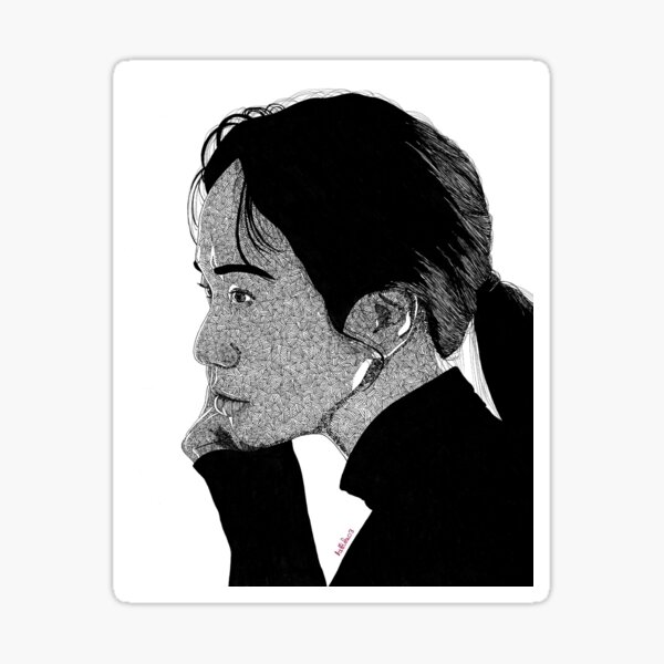Item preview, Carla Kim cross-hatching print  designed and sold by tallula03.