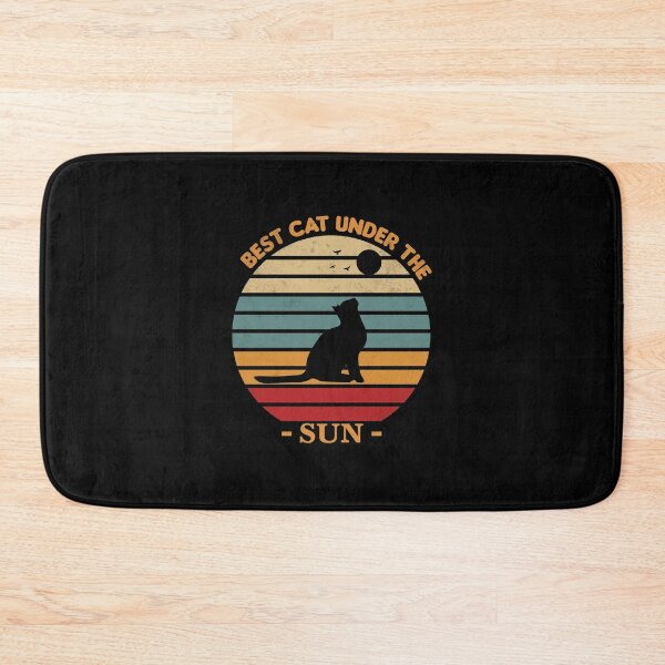 Item preview, Retro Vintage Sunset Cat designed and sold by MarshallStickerX.
