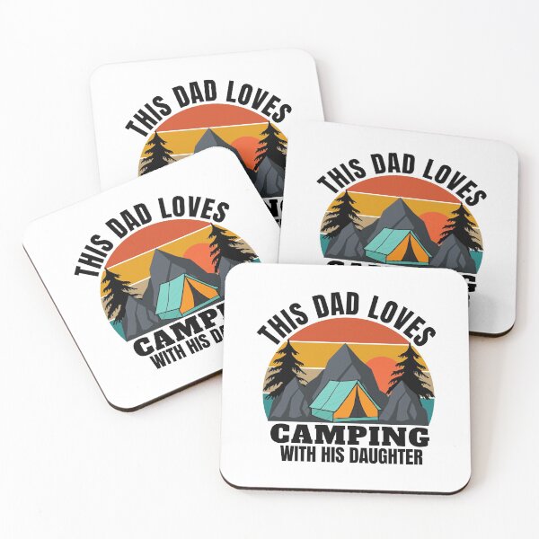 Item preview, Dad Loves Camping With His Daughter Funny Camping Gift designed and sold by DIDAKU.