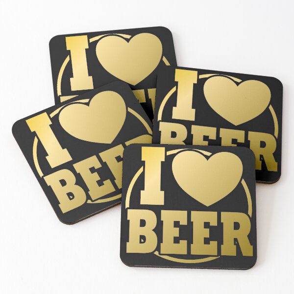 Item preview, i love beer gold edition designed and sold by RobDygns.