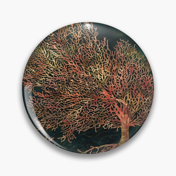 Item preview, Underwater Fan Coral Tree Landscape designed and sold by k9printart.