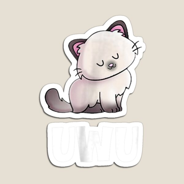 Item preview, uWu Kawaii Siamese Kitten Cute designed and sold by mariahsterlin.
