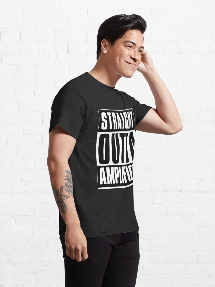 Alternate view of Straight Outta Amplifiers Classic T-Shirt