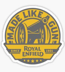 Royal Enfield - Made Like A Gun Sticker