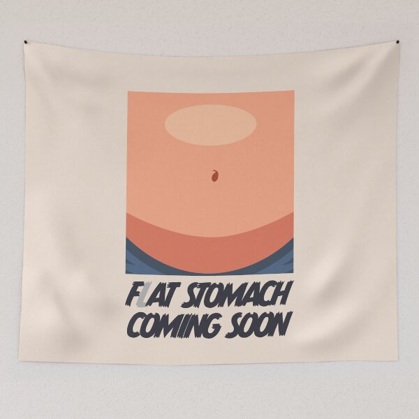 Item preview, Flat stomach coming soon L is silent designed and sold by Rakuten Mallor.