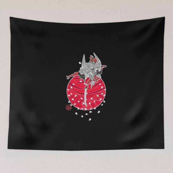 Item preview, Tengu and sword in the typhoon  designed and sold by tteMerzig.