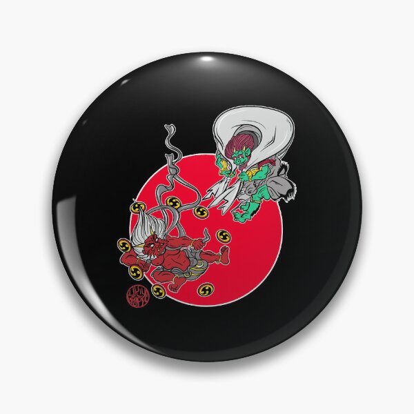 Item preview, The gods Raijin and Fujin  designed and sold by tteMerzig.
