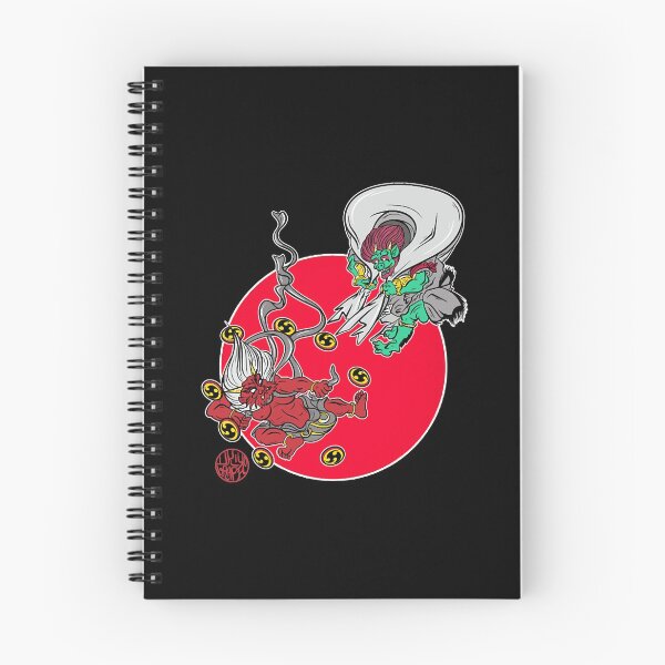Item preview, The gods Raijin and Fujin  designed and sold by tteMerzig.