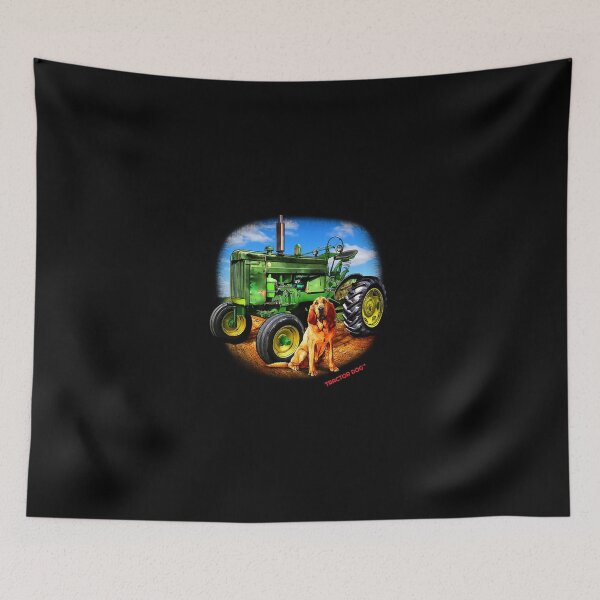 Item preview, Tractor and Dog  designed and sold by tteMerzig.