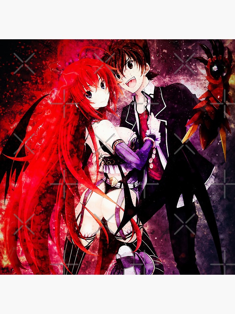 "Rias Gremory Rias Gremory High School DxD" Clock for Sale by