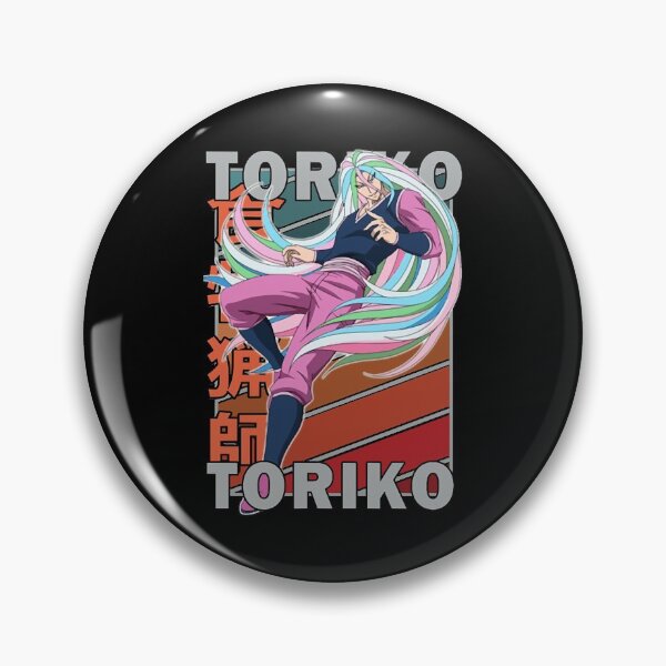 Item preview, Sunny Toriko Toriko Suridi Kaimaku Cool Anime Retro Color Stripe  designed and sold by meeKoetz94.