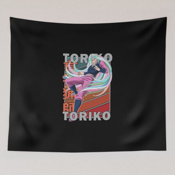 Item preview, Sunny Toriko Toriko Suridi Kaimaku Cool Anime Retro Color Stripe  designed and sold by meeKoetz94.