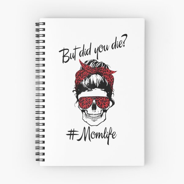 Item preview, Mom Life T-Shirt skull #MOMLIFE  designed and sold by Trendy Merch 90.