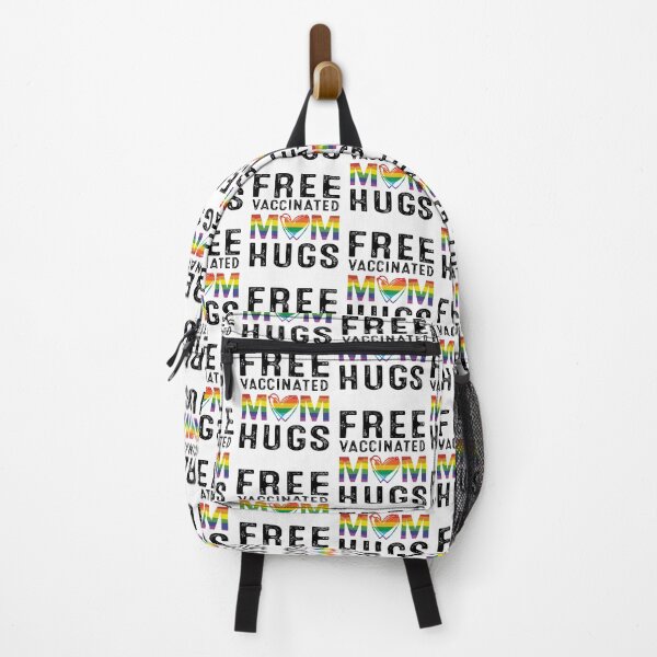 Item preview, Gay Pride Free Vaccinated Mom Hugs LGBT 2021 designed and sold by anthonybarr1205.