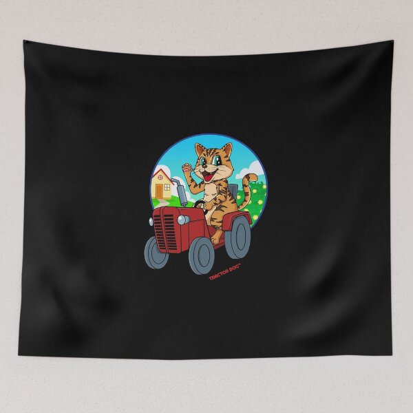 Item preview, Tractor Critters Cat  designed and sold by tteMerzig.