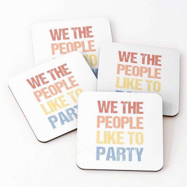 Item preview, We The People Like To Party designed and sold by OkGalerieRB.