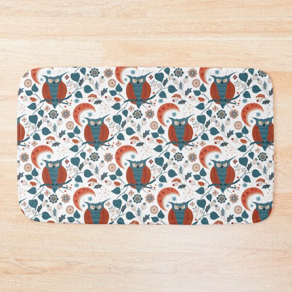 Item preview, The owl and moon designed and sold by Patternsonly.