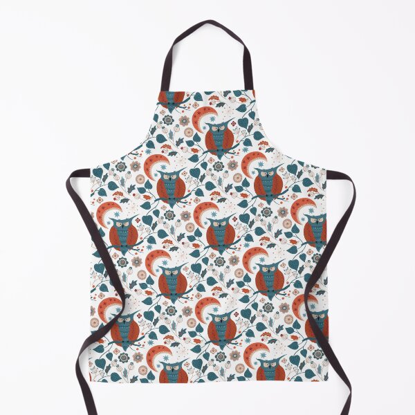 Item preview, The owl and moon designed and sold by Patternsonly.