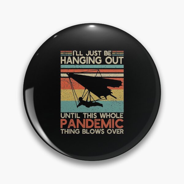 Item preview, I'Ll Be Hanging Out Funny Vintage Hang Gliding designed and sold by wymanlynna.