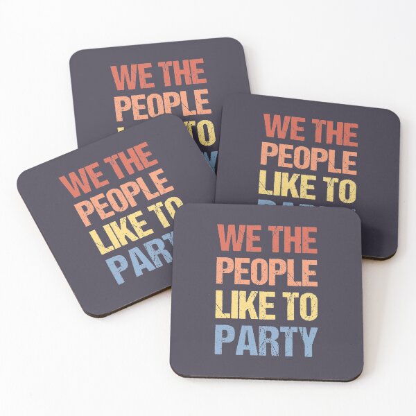 Item preview, We The People Like To Party designed and sold by OkGalerieRB.