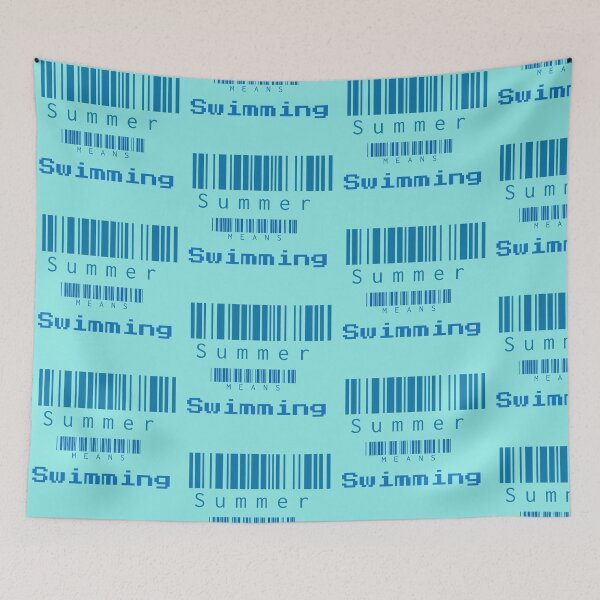 Item preview, Summer Means Swimming designed and sold by imtiyaz9661.