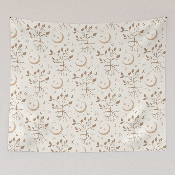 Item preview, Alamy Celestial floral brunch seamless mystic pattern. designed and sold by Patternsonly.