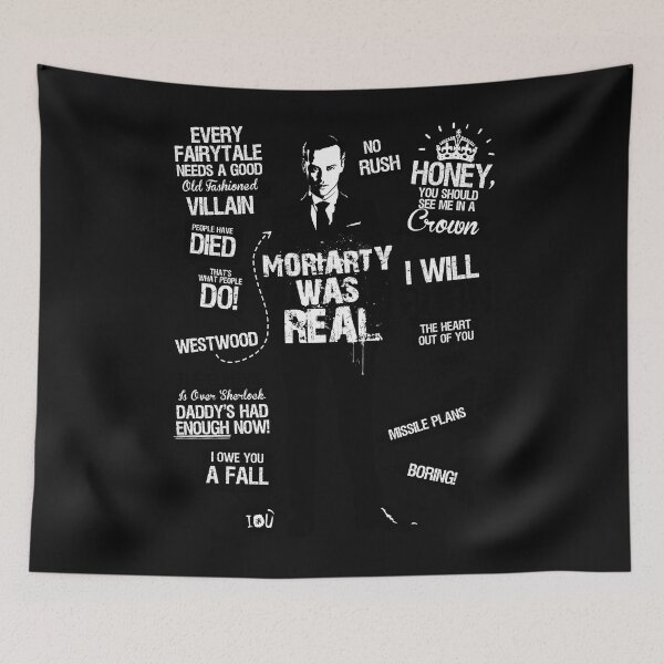 Item preview, Good Old Fashioned Villain Quotes T-Shirt designed and sold by carnrikeca.