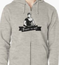 Thanks To You Zipped Hoodie