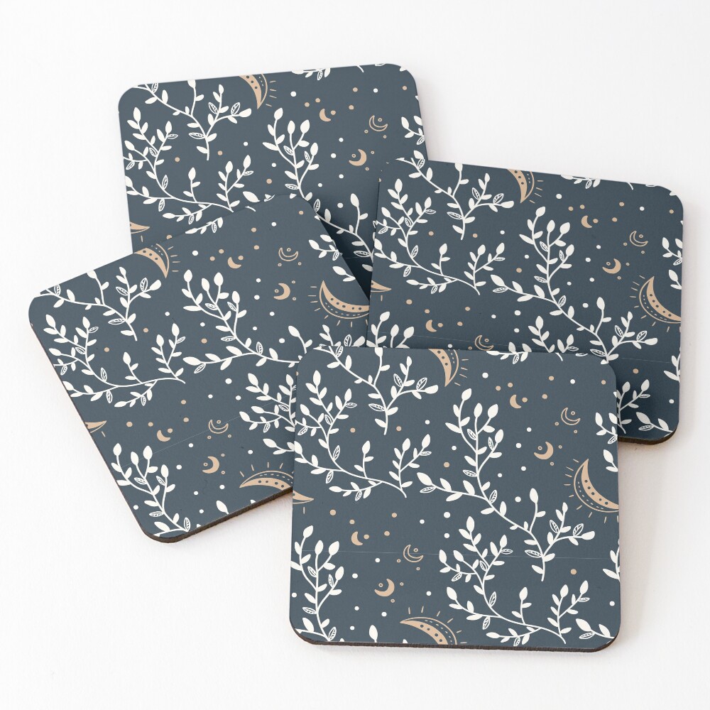 Aperçu de l'œuvre Dessous de verre (lot de 4) créée et vendue par Patternsonly.