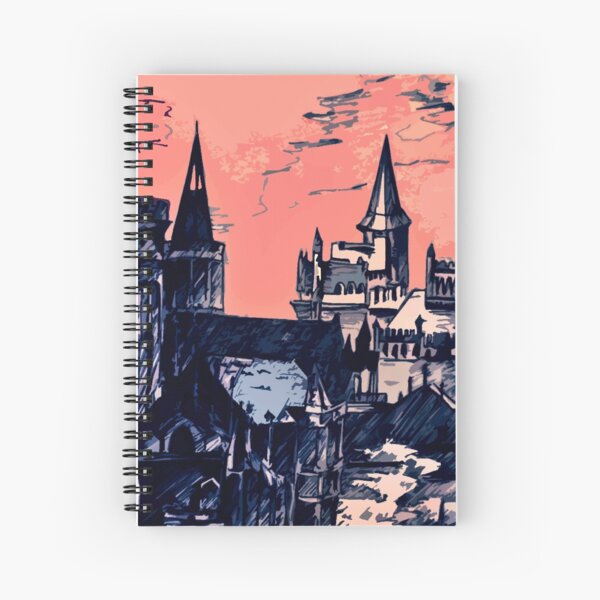 Lothric Castle Spiral Notebook By Anvirel Redbubble