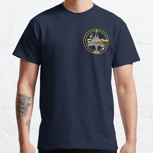 Vista previa del artículo con la obra «F-4 Phantom (logotipo pequeño)», diseñado y vendido por StrongVlad.