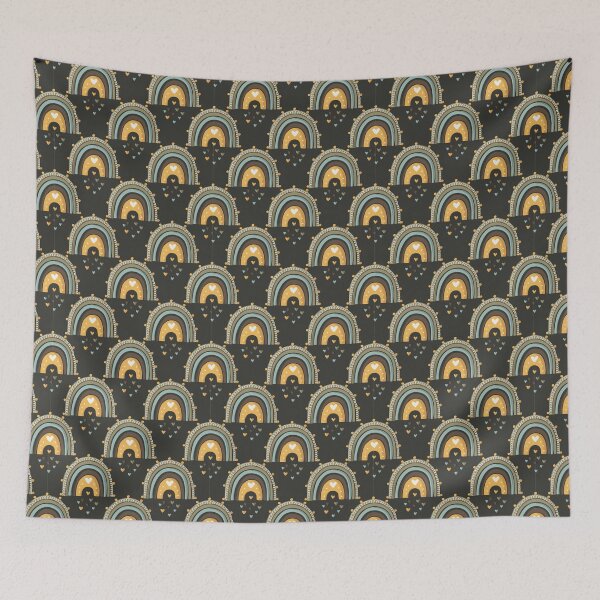 Item preview, Abstract rainbow Pattan designed and sold by Patternsonly.