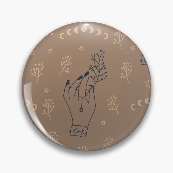 Item preview, Alamy Mystical Woman Hand Celestial Seamless Boho Pattern designed and sold by Patternsonly.