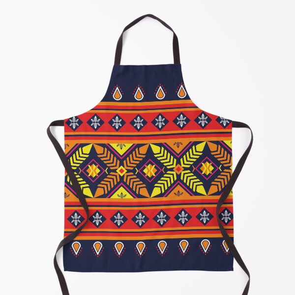Item preview, Geometric ethnic oriental ikat seamless pattern traditional design for background,wallpaper,clothing,wrapping,Batik,fabric designed and sold by Bookee11-.