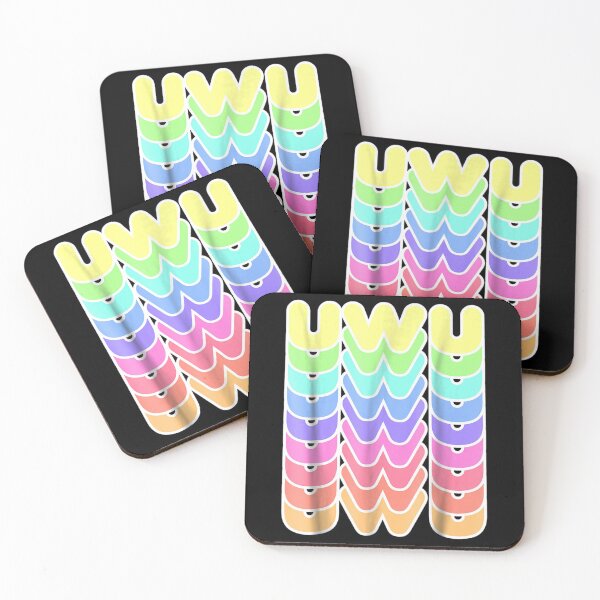 Item preview, uwu cute face emoji letter kawaii keyopta stan designed and sold by mariahsterlin.