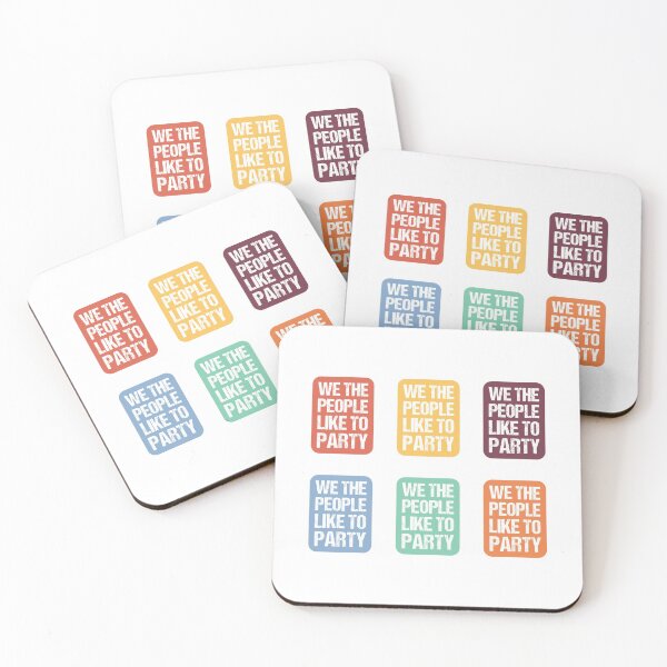 Item preview, We The People Like To Party designed and sold by OkGalerieRB.