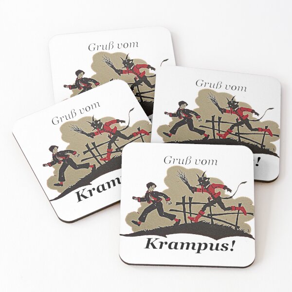 Item preview, Gruss vom Krampus T-Shirt designed and sold by carnrikeca.
