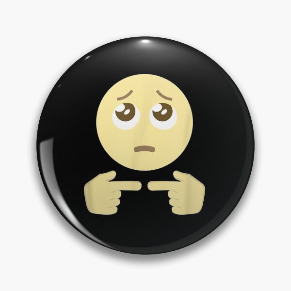 Item preview, Two Fingers Together Meme Face designed and sold by mariahsterlin.