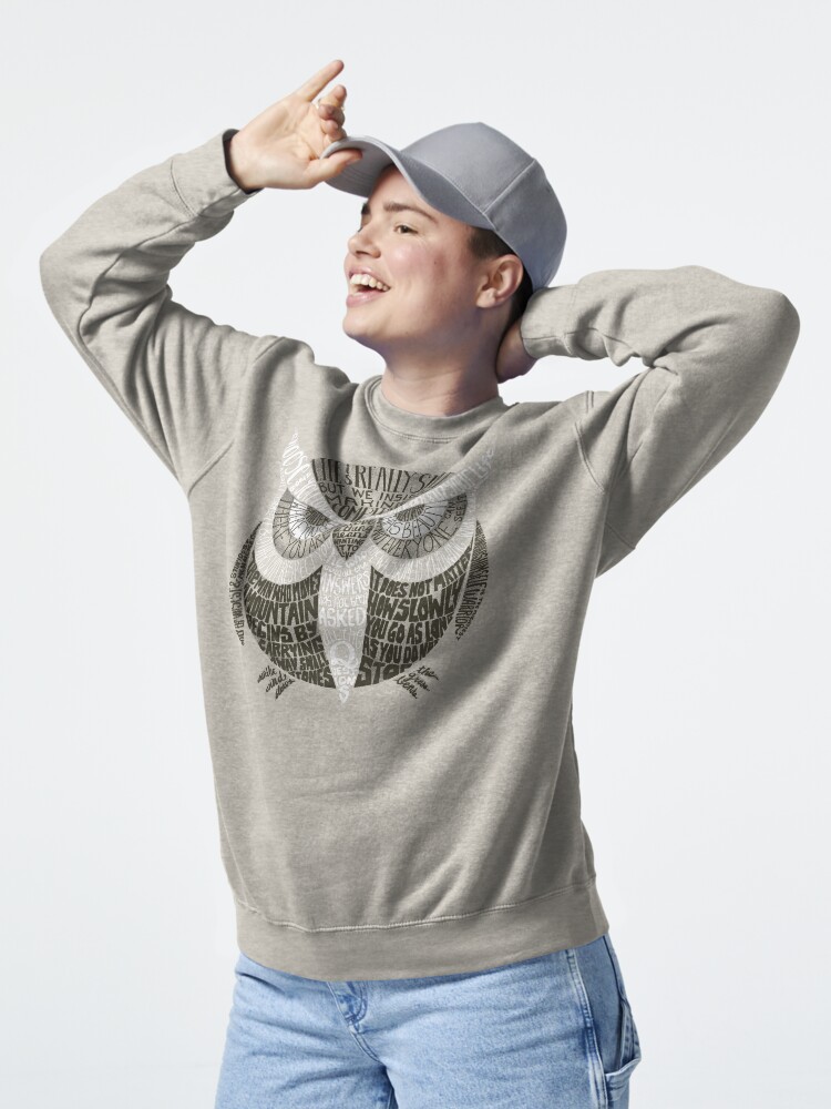 Thumbnail 5 of 7, Pullover Sweatshirt, Wise Old Owl Says designed and sold by littleclyde.