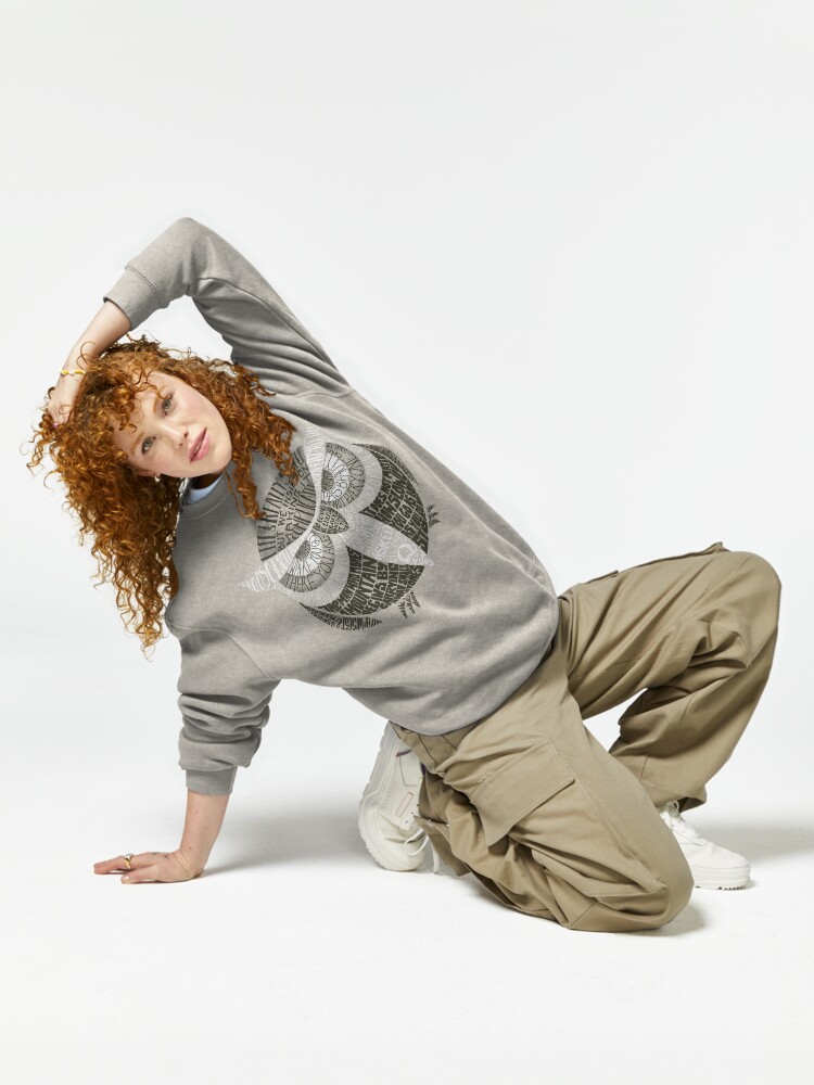 Thumbnail 6 of 7, Pullover Sweatshirt, Wise Old Owl Says designed and sold by littleclyde.