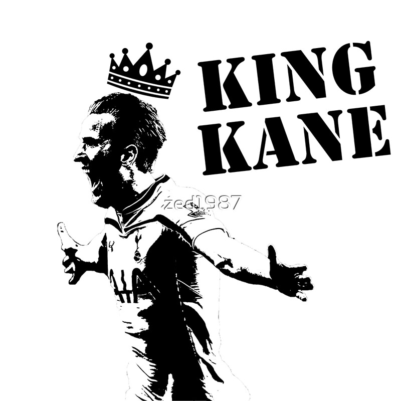 "Harry Kane - King Kane" Art Prints by zed1987 | Redbubble